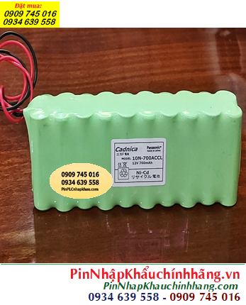 Pin CADNICA 10N-700ACCL (12v-AA700mAh), Pin nuôi nguồn Yamaha 10N-700ACCL (12v-AA700mAh) chính hãng